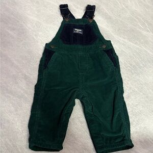 OshKosh B'gosh Dark Green Corduroy Overalls